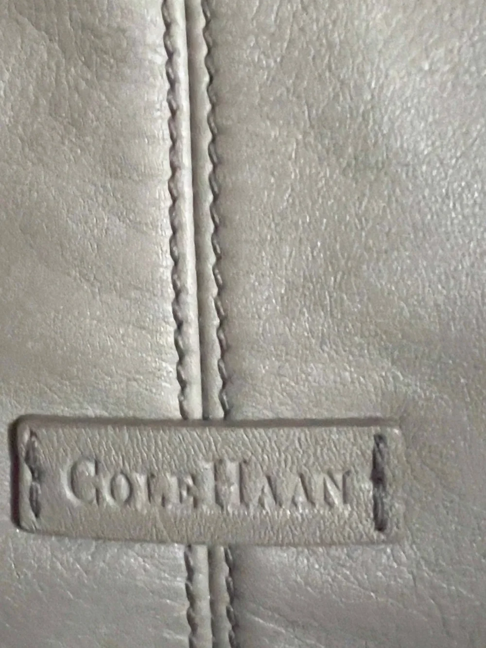 Cole Haan Gray Braided-Trim Hobo Bag - Women's Shoulder Bag